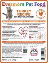 Turkey Recipe for Cats - 12oz